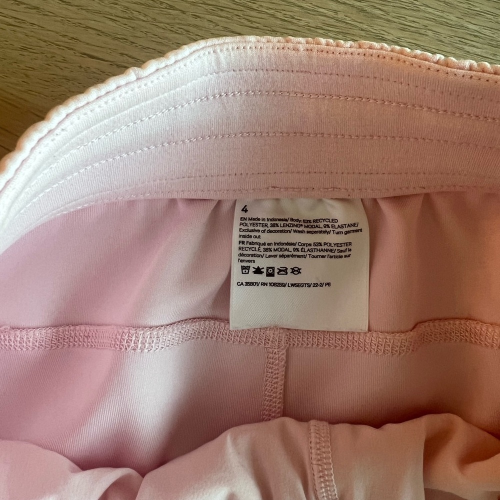 Lululemon Softstreme Shorts, Strawberry Milkshake - Picture 3 of 6